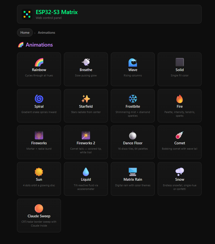 The animations hub